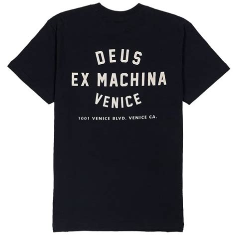 Camiseta Deus Ex Machina Venice Skull Black