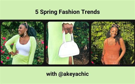 5 Spring Fashion Trends Triad Goodwill