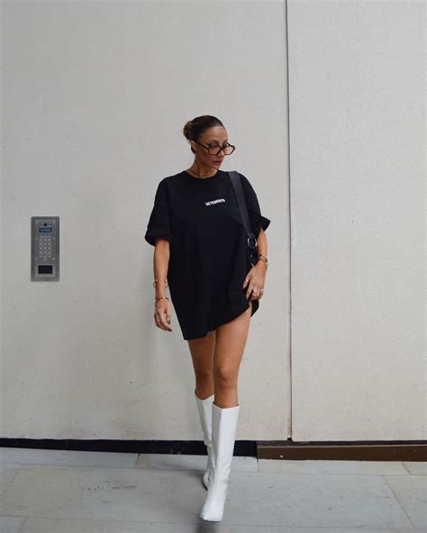 Eleanor On Instagram Oversized Tees And Boots Ropa Ropa