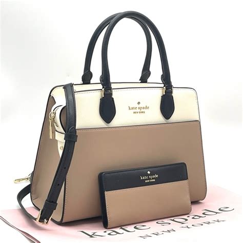 Kate Spade Bags Kate Spade Madison Medium Satchel Crossbody Bag Large Slim Bifold Wall