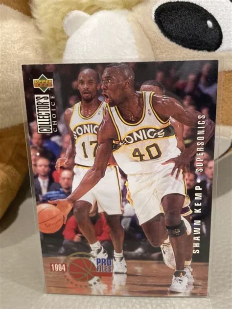 Nba Upper Deck Collector S Choice 1994 Profiles Seattle Supersonics Shawn Kemp 0 89 Picclick Au