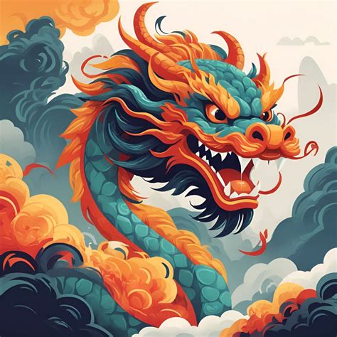 dragon illustration   ai scribbles