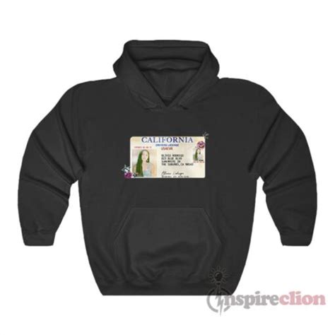 Olivia Rodrigo Drivers License Hoodie - Inspireclion.com