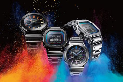 Casios Newest G Shock Watches Sport These Stunning Colourful Faces