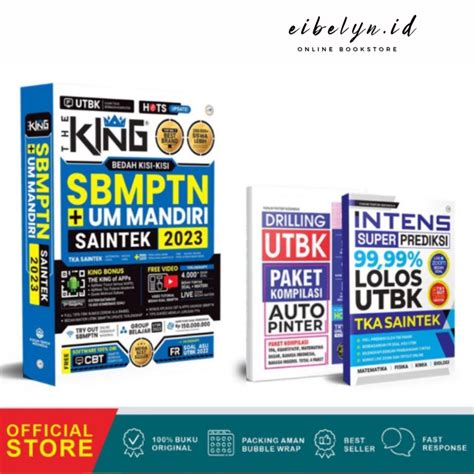 Jual Buku The King Sbmptn Utbk Saintek Indonesia Shopee Indonesia