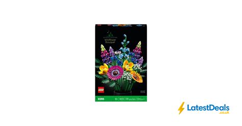 Lego Icons Botanical Collection Wildflower Bouquet Flowers Set