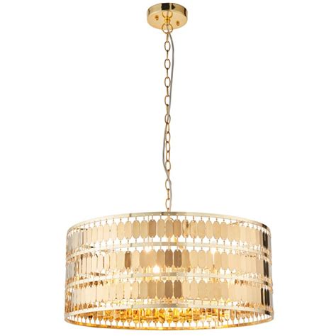 Eldora Pendant Light Gold Modern Ceiling Light Gold Pendant Light