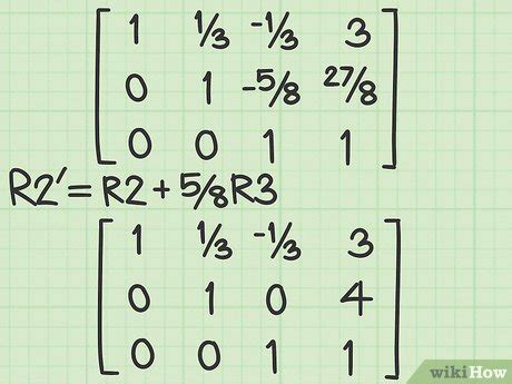 How To Solve Matrices With Pictures Wikihow