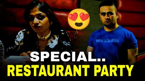 ଆଜି ଆମର Special Restaurant Party 😍 Ii Babu And Lipi Lifestyle Youtube