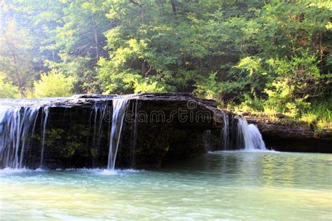 Haw Creek Falls Recreation Area in Arkansas Stock Image - Image of ...