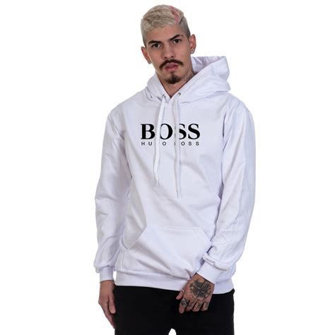 Moletom Hugo Boss Masculino Blusa De Frio Capuz Shopee Brasil