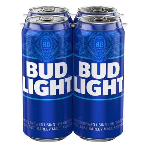 Bud Light Lager Beer 4 Ct 16 Fl Oz Delivery Near You Uber Eats