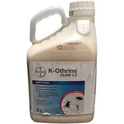 BAYER INSECTICIDE K OTHRINE FLOW 7 5 BASED ON DELTAMETHRIN LT 5