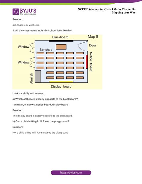 Ncert Solutions Class 5 Maths Chapter 8 Mapping Your Way Free Download