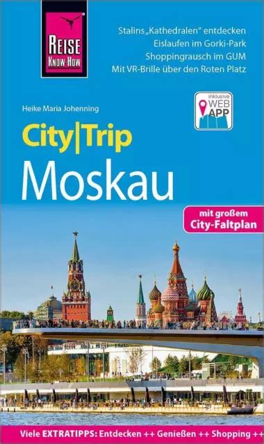 REISE KNOW HOW CITYTRIP Moskau Reiseführer mit Stadtplan und