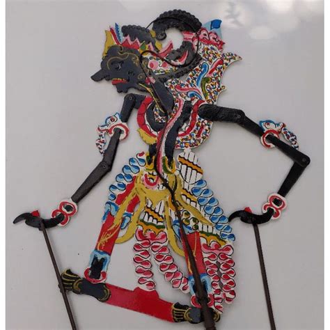 Jual Wayang Gatotkaca Mainan Anak Wayang Kulit Kertas Hiasan Dinding