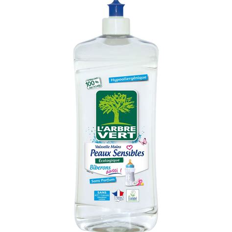 Liquide de rinçage lave vaisselle cycle long L Arbre Vert 700 ml