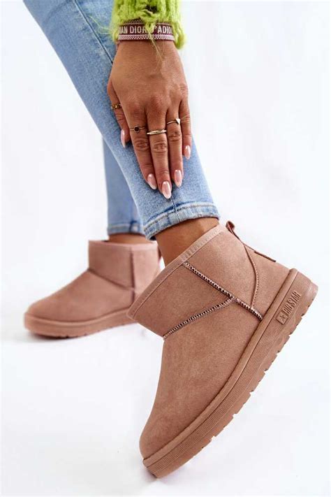 NUDE spalvos šilti patogūs BIG STAR batai žema kaina Varle lt