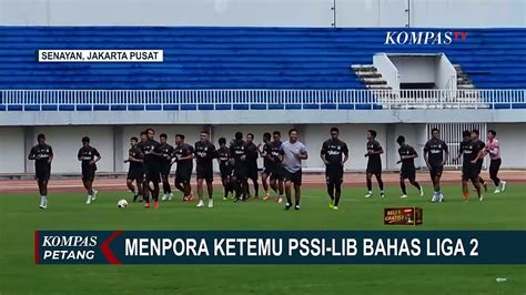 Pertemuan Menpora Pssi Pt Lib Membahas Soal Kelanjutan Kompetisi Liga