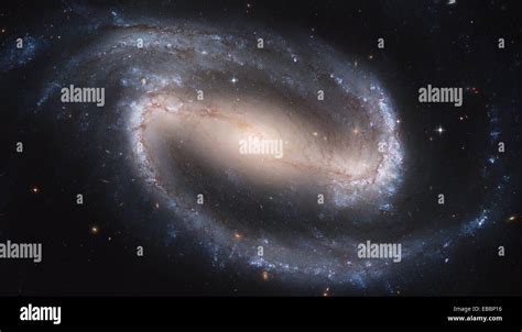 Barred Spiral Galaxy Ngc 1300 One Of The Largest Hubble Space