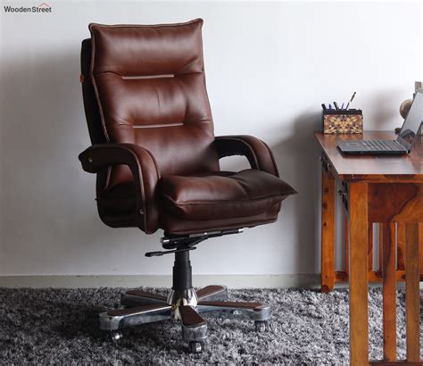 Buy Lenox Brown High Back Office Revolving Chair At 61 OFF Online