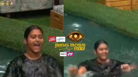 Bigg Boss Ott Shivani Kumari Ne Ki Pool Me Masti Payal Ne Diye Kapade