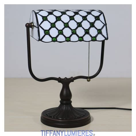 Lampe De Table Tiffany Bank De Style Baroque En Vitrail Europ En France