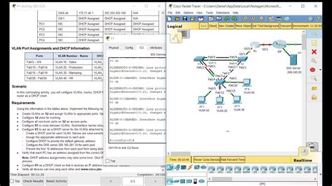 Packet Tracer Tutorials 10 3 1 2 Skills Integrated Challenge Youtube