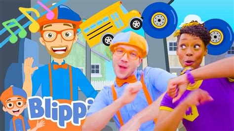 Blippi S Best Wheels On The Bus Mix Blippi And Meekah Educational