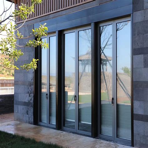 Hinged Aluminium Casement Glass Door For Home Thickness Mm At Rs