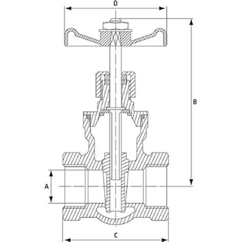 Diagram Of A Gate Valve