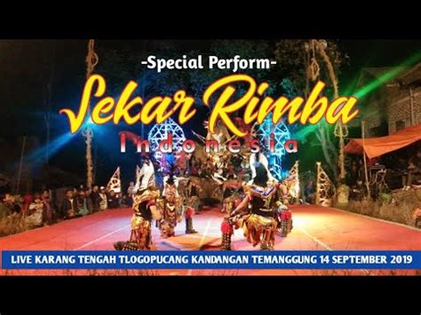 TOPENG IRENG SEKAR RIMBA INDONESIA LIVE KARANG TENGAH TLOGOPUCANG