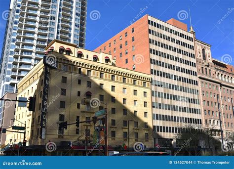 San Carlos Hotel In Phoenix Arizona Editorial Stock Image Image Of