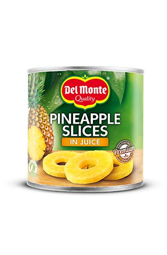 Del Monte Deutschland Ananas Im Saft Ananas In Scheiben