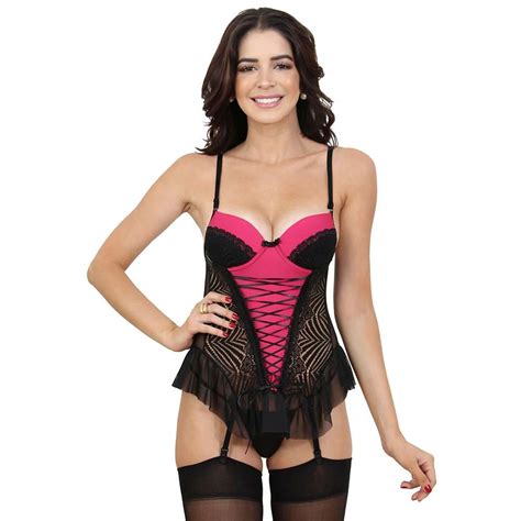 Espartilho Melanie Fitas Macler Lingerie
