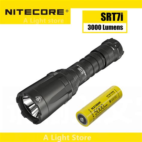 NITECORE SRT7i Flashlight 3000 Lumens Max 580m Tactical SmartRing