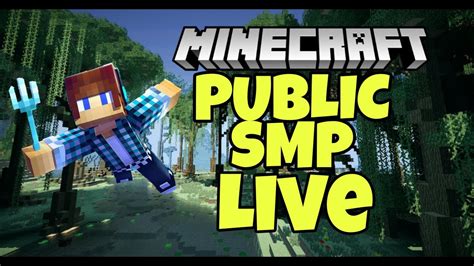 Minecraft 247 Public Smp Live Stream Anyone Can Join Playing With