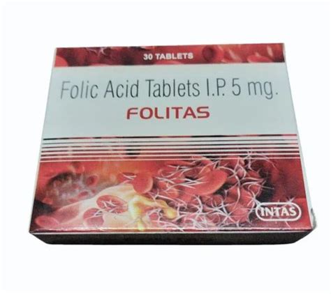 Mg Folic Acid Tablets Ip At Rs Box Folic Acid Tablet In Nagpur