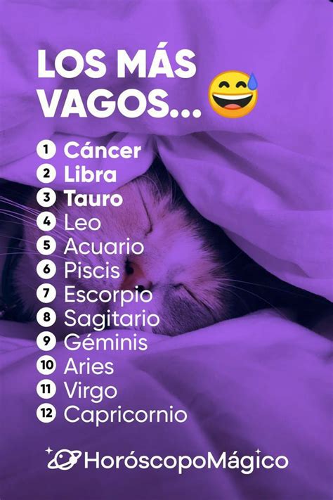 Los más vagos Signos Signos zodiacales Tipos de signos