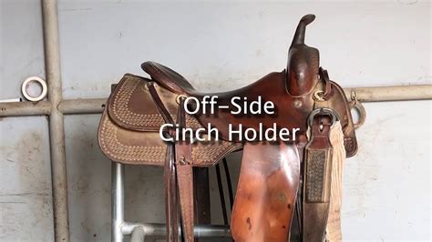 Off Side Cinch Holder On A Western Saddle Saddle Fitting For Horse