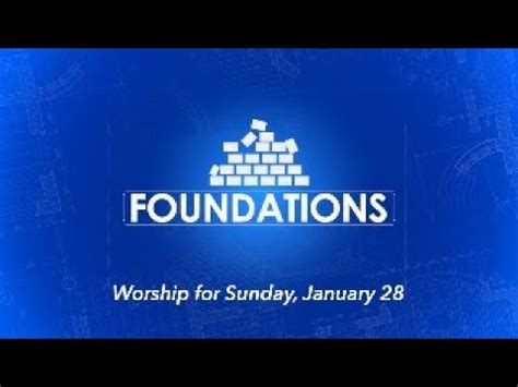 Worship For Sunday January 28 YouTube