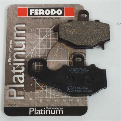 Plaquette De Frein Ferodo Pour Moto Kawasaki Ninja Zxt Ffa