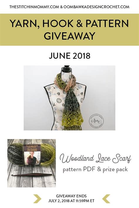 June Yarn Hook And Pattern Giveaway At Oombawka Design Crochet