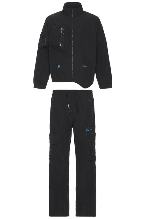 Nike M Nrg Off White Tracksuit In Black Revolve