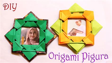 Bikin Bingkai Foto Dari Kertas Origami - Delinewstv