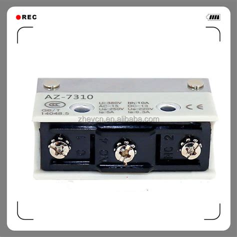 AZ-7310 Limit Micro Switch 1NO1NC with Momentary Metal Button Products ...