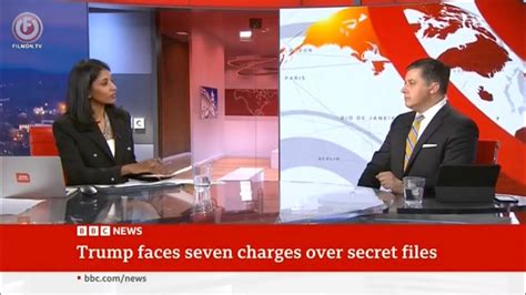 Joseph Moreno Appears On BBC World News To Discuss Trump Indictment