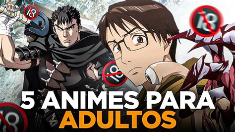 TOP 5 MELHORES ANIMES ADULTOS PARA ASSISTIR YouTube