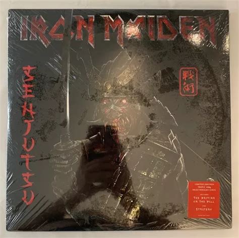 Lp Triplo Iron Maiden Senjutsu 2021 180 Gram Vinyl Lacrado