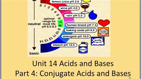 Acids And Bases Part 4 Conjugate Acids And Bases Youtube